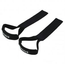 Лямки для тяги Ezous Lifting Straps 330x50 мм, 2шт, чорний, код: B-09