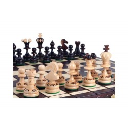 Шахи Madon перлина середні із вкладкою 350х350 мм, коричневий-бежевий, код: 2022110300274 Шахи Madon перлина середні із вкладкою 350х350 мм, коричневий-бежевий, код: 2022110300274