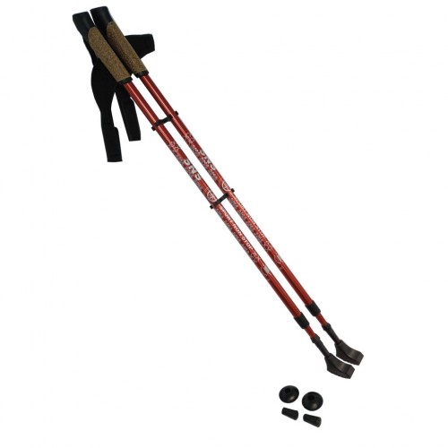 Палиці для скандинавської ходьби SNS G-DS3 червоний, код: 24513-SNS