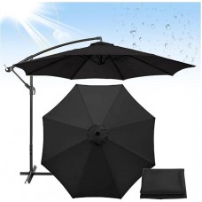 Парасоля садова регульована WCG з нахилом 3000х3000 мм + чохол, чорний, код: W-7011BL-IF