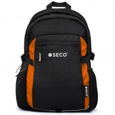 Рюкзак Seco Zurdo Black 440х280х200мм, чорний-помаранчевий, код: 22290205-SE