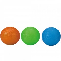 Набір м"ячиків-еспандерів LiveUp Grip Ball 3шт, різнокольоровий, код: 6951376109368