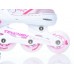 Роликові ковзани Tempish Swist Flash розмір 30-33, білий-рожевий, код: 1000000032/PINK/30-33-ST