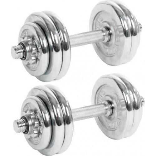 Гантелі хромовані Movit M09509 2x15 кг, код: M-10162779-IN Гантелі хромовані Movit M09509 2x15 кг, код: M-10162779-IN