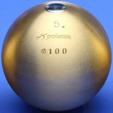 Ядро змагальний Polanik Brass 5 кг, код: PK-5/100-M