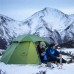 Намет двомісний зі сферичним куполом Naturehike Cloud Peak 2 NH17K240-Y 2100х2740х1050 мм, темно-зелений, код: 6927595712627-AM