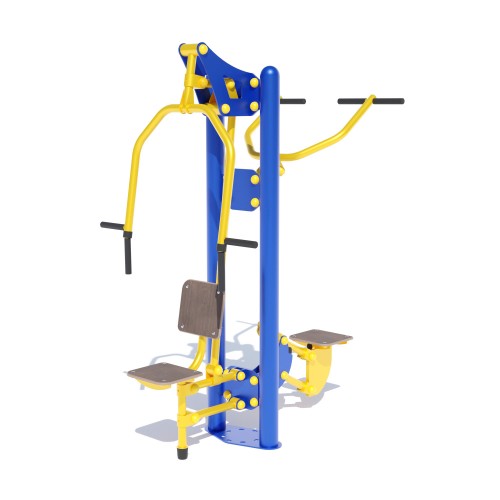 Вуличний тренажер Brustyle Тяга зверху / жим від грудей 1520х1110х2100 мм, код: SG123