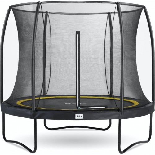 Садовий батут Salta Comfort Edition з внутрішньою сіткою 5FT 153 см, чорний-жовтий, код: M-9992589-IN