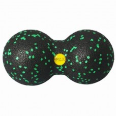 Масажний м"яч подвійний 4FIZJO EPP DuoBall 08 Black/Green, код: P-5907222931295