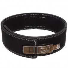 Пояс для пауерліфтингу шкіряний Zelart ширина 10см XXL чорний, код: SB-165175_XXL-S52