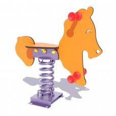 Качалка на пружині Miros "Кінь" помаранчевий, код: DIOS1112 Качалка на пружині Miros "Кінь" помаранчевий, код: DIOS1112