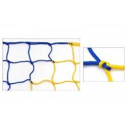 Сітка гасіння для міні-футбольних і гандбольних воріт PlayGame Еліт 3000x2100 мм, 2шт, синій-жовтий, код: SO-5283