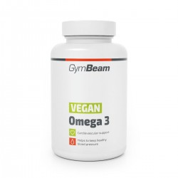 Харчова добавка GymBeam Vegan Omega 3, 90 шт, код: 8586022214912