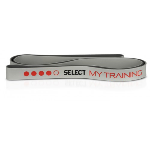 Гума для підтягування Select Trainingband 4 "My training" 2080x285х45 мм, сірий, код: 5703543404377