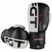 Боксерські рукавички FGT 12oz чорно-білий, код: FT-3555/12-WS