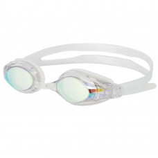Окуляри для плавання дорослі дзеркальні лінзи MadWave білий, код: M043002 Окуляри для плавання дорослі дзеркальні лінзи MadWave білий, код: M043002