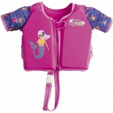 Жилет для плавання Aqua Speed Swim Vest With Sleeves 18-30кг, рожевий-синій, код: 6942138954630