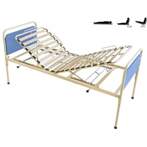 Ліжко функціональне Норма-Трейд трисекційне, код: ЛФ.3.0.2.1.Д