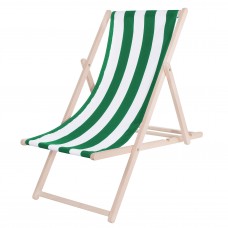 Шезлонг (крісло-лежак) дерев"яний Springos для пляжу, тераси та саду, код: DC0010 DSWLG