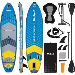 Надувна SUP дошка (Сапборд) Rebel Active RBA-4507 335 синьо-сіра, код: M-13983095-IN