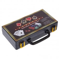 Набір для покеру в пластиковому кейсі SP-Sport 100 фішок, код: 100S-2C-S52 Набір для покеру в пластиковому кейсі SP-Sport 100 фішок, код: 100S-2C-S52