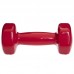 Гантели для фитнеса Modern с виниловым покрытием 1x1,5 кг красный, код: TA-2777-1_5_R-S52