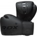 Боксерські рукавиці RDX F6 Kara Matte 14 унцій, чорний, код: BGR-F6MB-14OZ