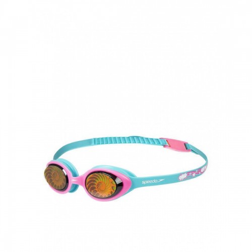 Окуляри для плавання дитячі Speedo Illusion 3D PRT JU блакитний-рожевий, код: 5053744360607