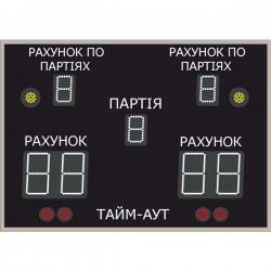 Табло для волейболу LedPlay (1000х700), код: VOL1502