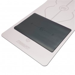 Міні-мат для йоги EasyFit Yoga Pad 600х400х3 мм каучук, чорний, код: EF-1932