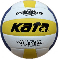 М"яч волейбольний Kata PU №5, білий-жовтий-синій, код: KTPU220-WS