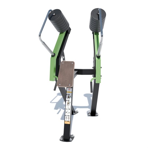 Вуличний тренажер Brustyle Важільна тяга 1540х1030х2070 мм, код: SG604 Вуличний тренажер Brustyle Важільна тяга 1540х1030х2070 мм, код: SG604