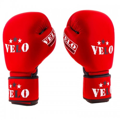 Боксерські рукавички Velo AIBA 12oz, код: VLS01-12R Боксерські рукавички Velo AIBA 12oz, код: VLS01-12R
