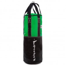 Мішок боксерський циліндричний Fairtex 800х400 мм, зелений-чорний, код: HB3_GBK-S52 Мішок боксерський циліндричний Fairtex 800х400 мм, зелений-чорний, код: HB3_GBK-S52