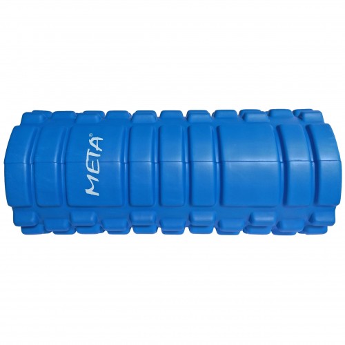 Ролер масажний Meta Massage roller 33см, синій, код: 080101515733 Ролер масажний Meta Massage roller 33см, синій, код: 080101515733