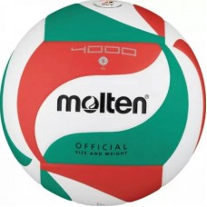 М"яч волейбольний Molten V5M4000 №5, зелений-червоний-білий, код: 4905741795634 М"яч волейбольний Molten V5M4000 №5, зелений-червоний-білий, код: 4905741795634