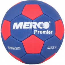 М"яч гандбол Merco Premier handBall Ball, No. 2, синій-червоний, код: 8591792663380