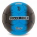 М"яч футбольний Soccermax Juventus №5 PU, чорний-блакитний, код: FB-0047-821-S52