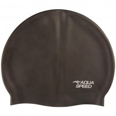 Шапка для плавання Aqua SpeedMono XL чорний, код: 5908217638694