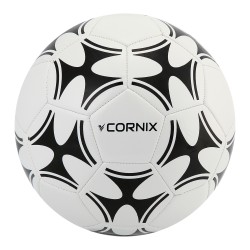М"яч футбольний Cornix Shadow Dribble №5, білий-чорний, код: XR-0374