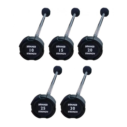 Набір прямих штанг 10-30 кг Hammer Strength FF10-30TPP, код: 523178-AX