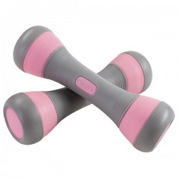 Гантелі набірні для фітнесу FitGo 2х2 кг, рожевий, код: 80031P-WS Гантелі набірні для фітнесу FitGo 2х2 кг, рожевий, код: 80031P-WS
