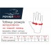 Рукавички для бігу PowerPlay L, чорно-червоні, код: PP_6607_L_Red/Black