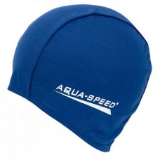 Шапка для плавання Aqua SpeedPolyester Cap синій, код: 5908217657633