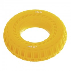 Еспандер кистьовий кільце FitGo Jello навантаження 18кг жовтий, код: JLA470-40LB-S52 Еспандер кистьовий кільце FitGo Jello навантаження 18кг жовтий, код: JLA470-40LB-S52