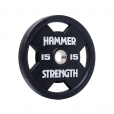 Диск олімпійський уретановий Hammer Strength 15 кг, код: 522699-AX