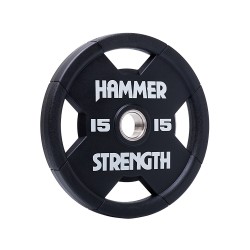 Диск олімпійський уретановий Hammer Strength 15 кг, код: 522699-AX