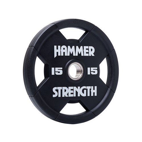 Диск олімпійський уретановий Hammer Strength 15 кг, код: 522699-AX