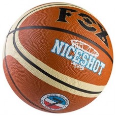 М"яч баскетбольний Fox NiceShot помаранчевий з смугою, код: Fox-3-WS