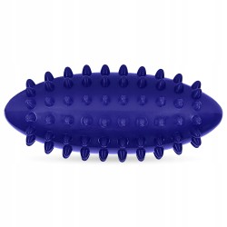 М"яч масажний огірок 4Fizjo Spike Bean 115x50 мм, синій, код: P-5905973403306